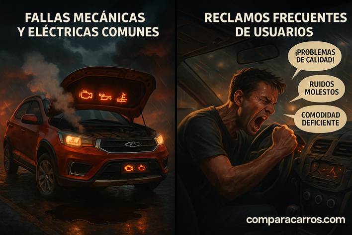 fallas chery tiggo 2