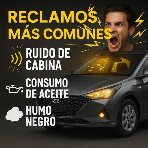 Hyundai accent reclamos frecuentes